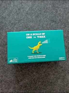 On a Scale of One to T-Rex Family Party Game – Exploding Kittens Company